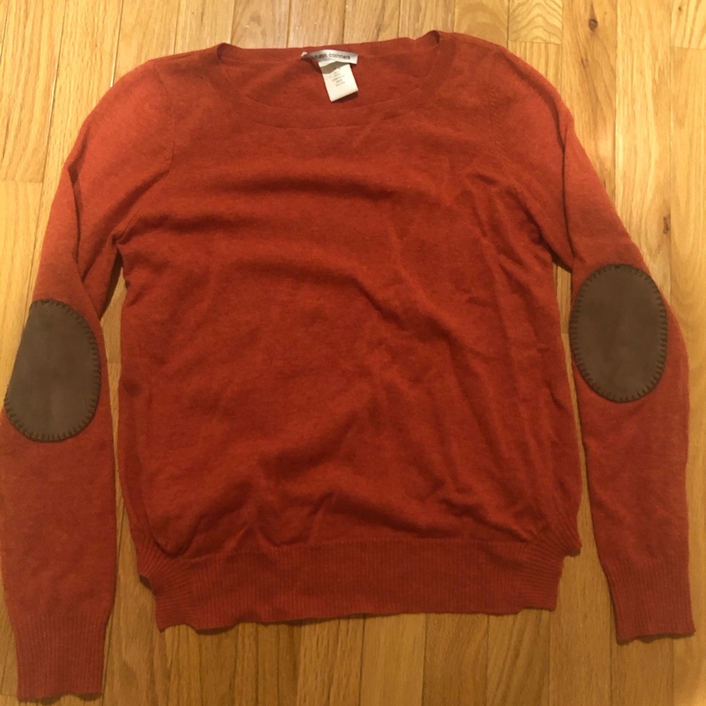 Autumn Cashmere Rust/Burnt Orange Sweater